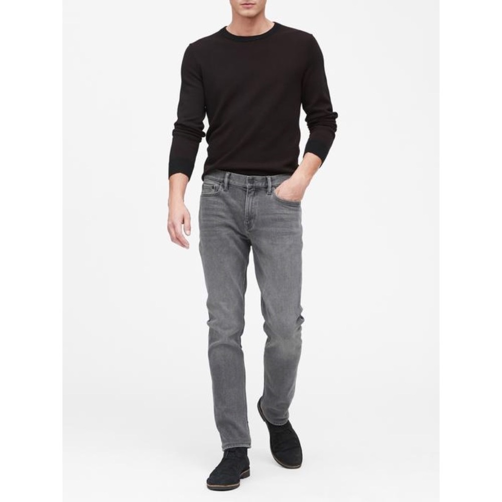 Banana Republic Vintage Straight Jeans Grey 34x32